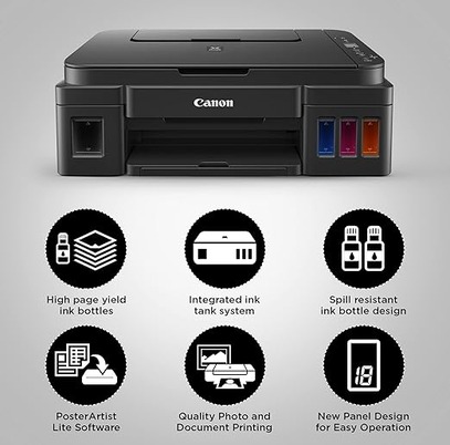 t3 Canon PIXMA MegaTank G2012 Printer