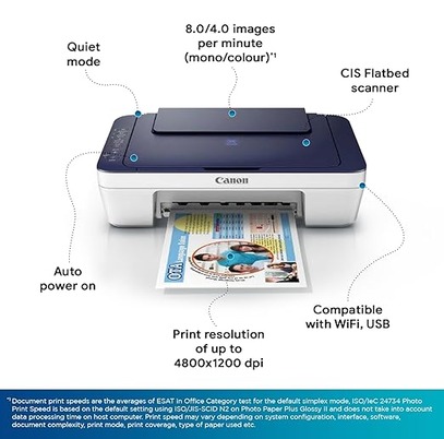 u3 Canon PIXMA E477 Colour Printer